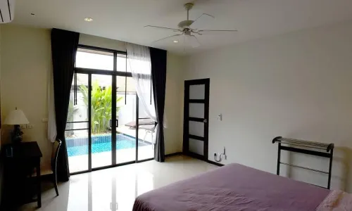 Прекрасная вилла с 2 спальнями и с видом на бассейн в проекте Сайюань Естейт, на пляже Равай