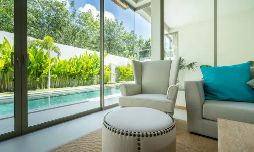 Прекрасная вилла с 3 спальнями и с видом на бассейн в проекте Тричада, на пляже Бангтао/Лагуна