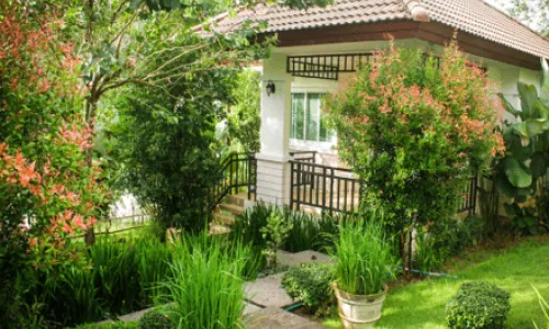 Прекрасный таунхаус с 1 спальней и с видом на озеро, на пляже Таланг