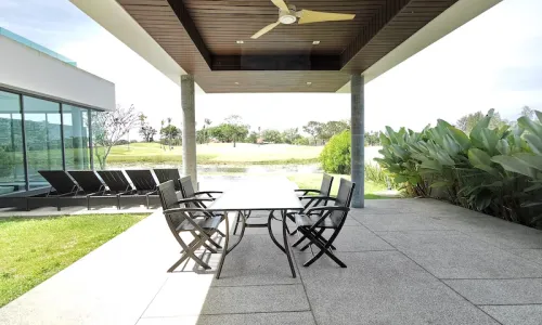 Роскошная вилла с 4 спальнями и с видом на озеро в проекте Лагуна Хомс, на пляже Бангтао/Лагуна (+ Видео обзор)