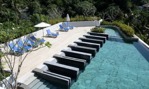 Сногсшибательные апартаменты с 1 спальней и с видом на бассейн в проекте Карон Хилл, на пляже Карон