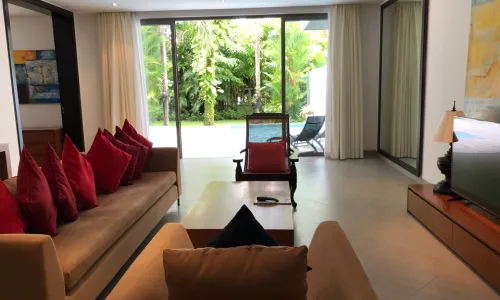 Превосходные апартаменты с 3 спальнями и с видом на бассейн в проекте Мандала Кондоминиум, на пляже Бангтао/Лагуна