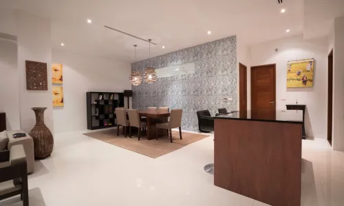 Комфортабельные апартаменты с 3 спальнями и с видом на море в проекте Камала Фолс, на пляже Камала 