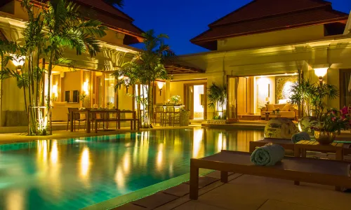 Сказочная вилла с 5 спальнями и с видом на бассейн в проекте Сайтан, на пляже Бангтао/Лагуна