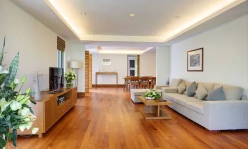 Роскошные апартаменты с 3 спальнями и с видом на бассейн, не далеко от моря в проекте Перл оф Найтон, на пляже Найтон