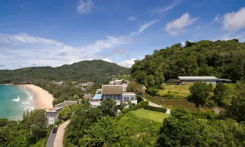 Сногсшибательная вилла премиум класса с 5 спальнями и с видом на море в проекте Малайвана, на пляже Найтон