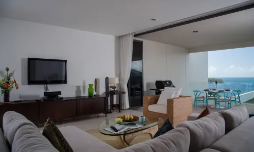 Cтильные апартаменты с 2 спальнями и с видом на море в проекте Зе Хэйтс, на пляже Ката