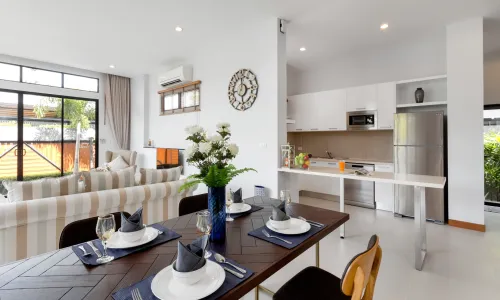 Роскошная вилла с 3 спальнями и с видом на бассейн в проекте Танод Эстэйт, на пляже Бангтао/Лагуна