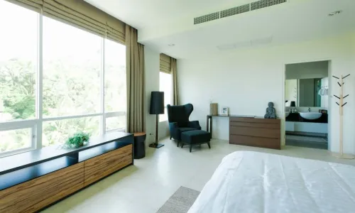 Модные апартаменты с 2 спальнями и с видом на море в проекте Карон Хилл, на пляже Карон