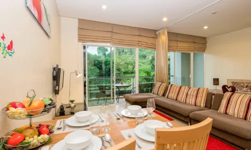 Превосходные апартаменты с 1 спальней и с видом на город в проекте Карон Хилл, на пляже Карон