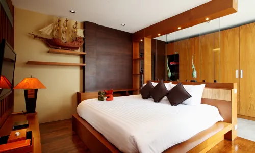 Превосходные апартаменты с 3 спальнями и с видом на горы в проекте Зе Tрис резиденс, на пляже Камала 