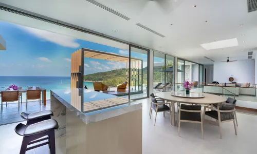 Великолепные апартаменты с 4 спальнями и с видом на море в проекте Малайвана, на пляже Найтон