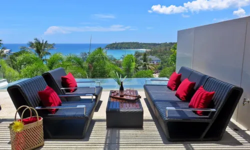 Великолепные апартаменты с 2 спальнями и с видом на море в проекте Зе Хэйтс, на пляже Ката