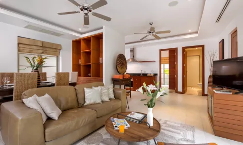 Сказочная вилла с 3 спальнями и с видом на бассейн в проекте Зе Резиденс Бангтао, на пляже Бангтао/Лагуна