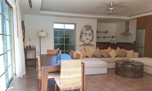 Модная вилла с 3 спальнями и с видом на бассейн в проекте Зе Резиденс Бангтао, на пляже Бангтао/Лагуна