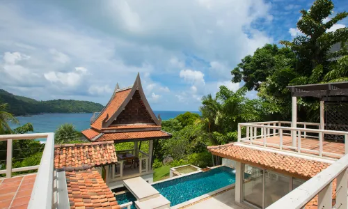 Роскошная вилла с 3 спальнями и с видом на море в проекте Катаманда, на пляже Ката