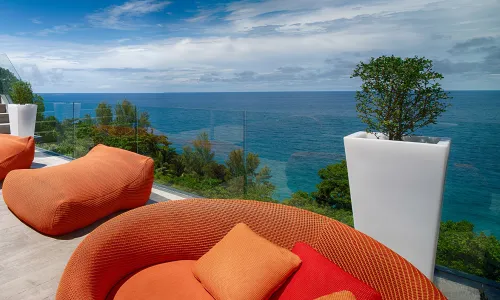 Сногсшибательная вилла премиум класса с 5 спальнями и с видом на море в проекте Малайвана, на пляже Найтон