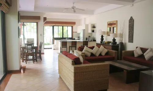 Модная вилла с 3 спальнями и с видом на бассейн в проекте Лагуна  Фэйрвейс, на пляже Бангтао/Лагуна