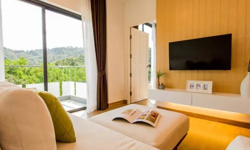 Потрясающие апартаменты с 2 спальнями и с видом на сад в проекте Хилл Майна, на пляже Сурин