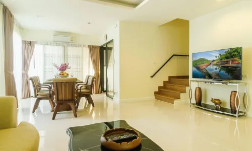 Шикарный таунхаус с 3 спальнями и с видом на сад в проекте Лагуна Парк, на пляже Бангтао/Лагуна