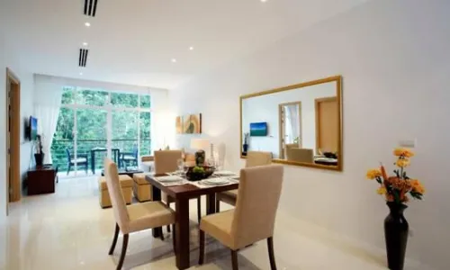 Шикарные апартаменты с 2 спальнями и с видом на горы в проекте Камала Фолс, на пляже Камала 