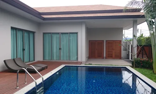 Роскошная вилла с 2 спальнями и с видом на бассейн в проекте Танод Эстейт II, на пляже Бангтао/Лагуна