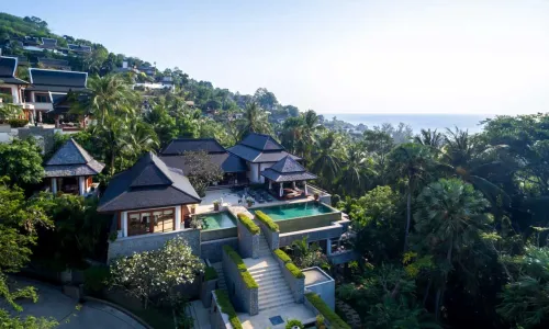 Потрясающая вилла с 7 спальнями и с видом на море в проекте Баан Тай Сурин Хилл, на пляже Сурин