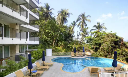 Комфортабельные апартаменты с 2 спальнями и с видом на горы в проекте Сурин Парк, на пляже Сурин