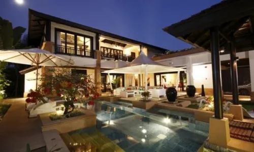 Восхитительная вилла с 3 спальнями и с видом на бассейн, не далеко от моря в проекте Чом Таван, на пляже Бангтао/Лагуна