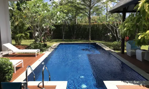 Прекрасная вилла с 4 спальнями и с видом на бассейн в проекте Танод Эстейт II, на пляже Бангтао/Лагуна