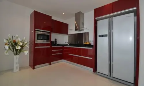 Великолепные апартаменты с 2 спальнями и с видом на море в проекте Сансет Плаза, на пляже Карон