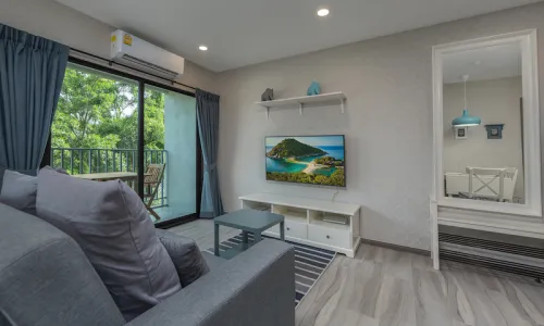 Роскошные апартаменты с 1 спальней и с видом на бассейн в проекте Зе Тайтл Резиденс Наянг, на пляже Найянг