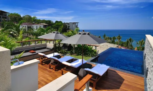 Великолепные апартаменты с 2 спальнями и с видом на море в проекте Андара, на пляже Камала 