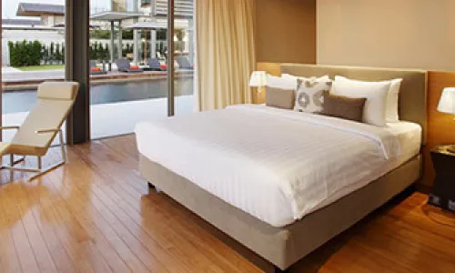 Великолепная вилла премиум класса с 6 спальнями и с видом на море в проекте Сава виллаc, на пляже Натай