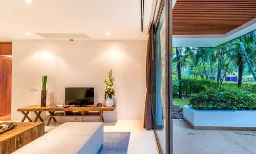 Комфортабельные апартаменты с 2 спальнями и с видом на сад в проекте Лотус Гарденс, на пляже Бангтао/Лагуна