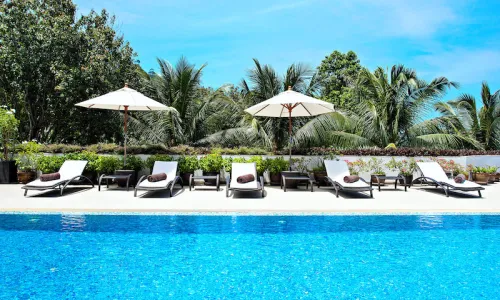 Сказочная вилла премиум класса с 6 спальнями и с видом на море, на пляже Камала 