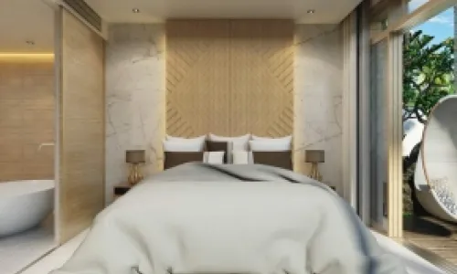 Превосходная вилла с 2 спальнями и с видом на бассейн в проекте Химмапана Виллас Террасс, на пляже Камала 