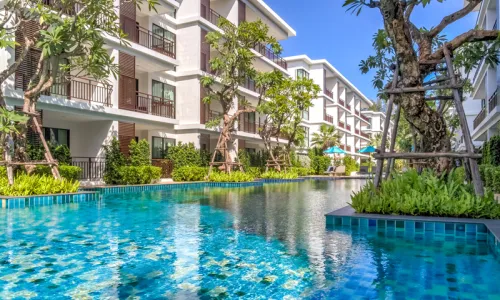 Потрясающие апартаменты с 2 спальнями, на пляже Найхарн