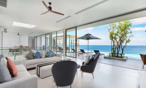 Великолепные апартаменты с 4 спальнями и с видом на море в проекте Малайвана, на пляже Найтон