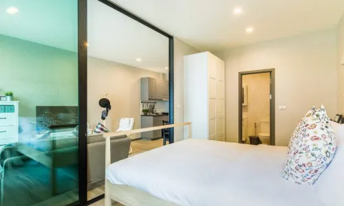 Шикарные апартаменты с 1 спальней и с видом на бассейн в проекте Зе Тайтл Резиденс Наянг, на пляже Найянг