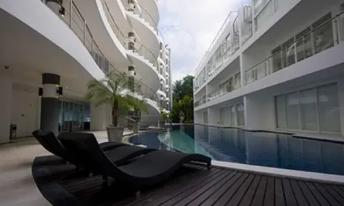 Великолепные апартаменты с 2 спальнями и с видом на море в проекте Сансет Плаза, на пляже Карон