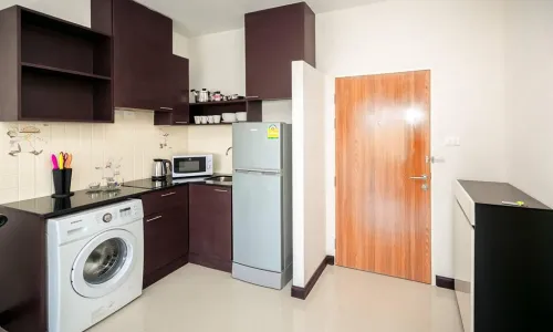 Апартаменты с 1 спальней и с видом на город в проекте Карон Чик, район Карон