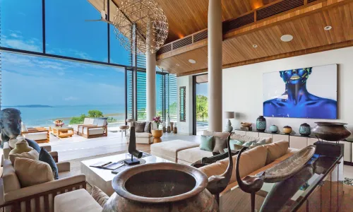 Превосходная вилла премиум класса с 7 спальнями и с видом на море в проекте Зе Бэй, на пляже Мыс Яму