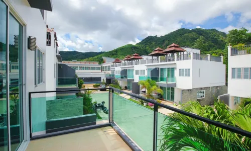 Шикарная вилла с 2 спальнями и с видом на горы в проекте Камала Парадайс 1, на пляже Камала 