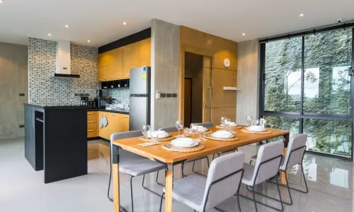 Сногсшибательная вилла с 2 спальнями и с видом на горы в проекте Натурал Парк, на пляже Камала 