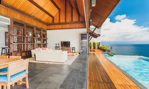 Модная вилла премиум класса с 5 спальнями и с видом на море в проекте Малайвана, на пляже Найтон