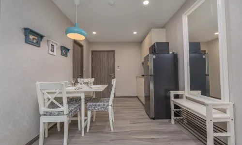 Шикарные апартаменты студия и с видом на бассейн в проекте Зе Тайтл Резиденс Наянг, на пляже Найянг