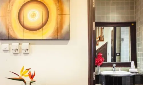 Сногсшибательные апартаменты с 3 спальнями и с видом на сад, не далеко от моря в проекте Маантаван, на пляже Бангтао/Лагуна