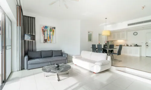 Превосходные апартаменты с 2 спальнями и с видом на горы в проекте Алламанда 2 и 3, на пляже Бангтао/Лагуна