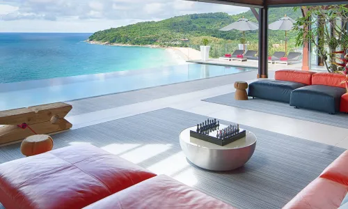 Сногсшибательная вилла премиум класса с 5 спальнями и с видом на море в проекте Малайвана, на пляже Найтон